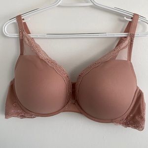 Torrid mauve 44C plunge push up